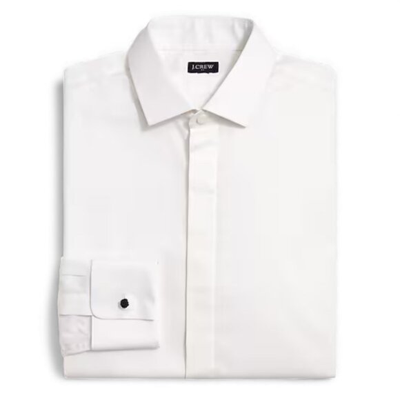 J. Crew Thompson tuxedo shirt Size 15H 33 - Picture 3 of 12